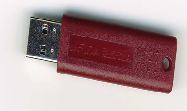 用友软件加密狗红颜色